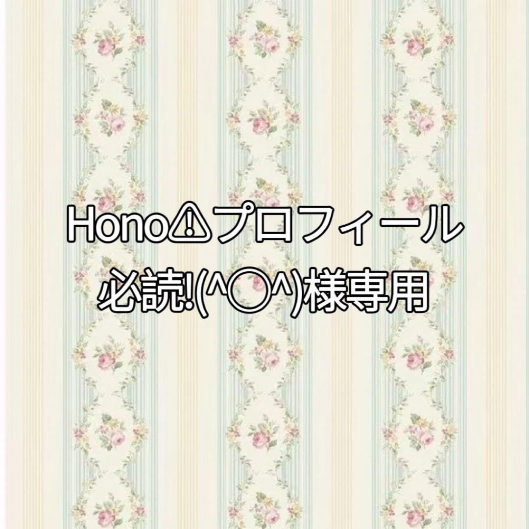 Hono⚠︎プロフィール必読!(^◯^)ページ