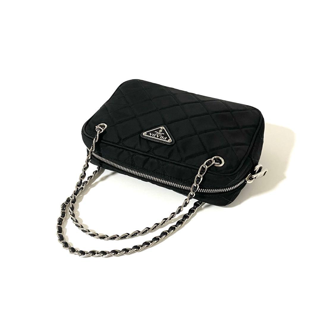 【極上美品/RFID】プラダ 2way ショルダーバッグ キルティング