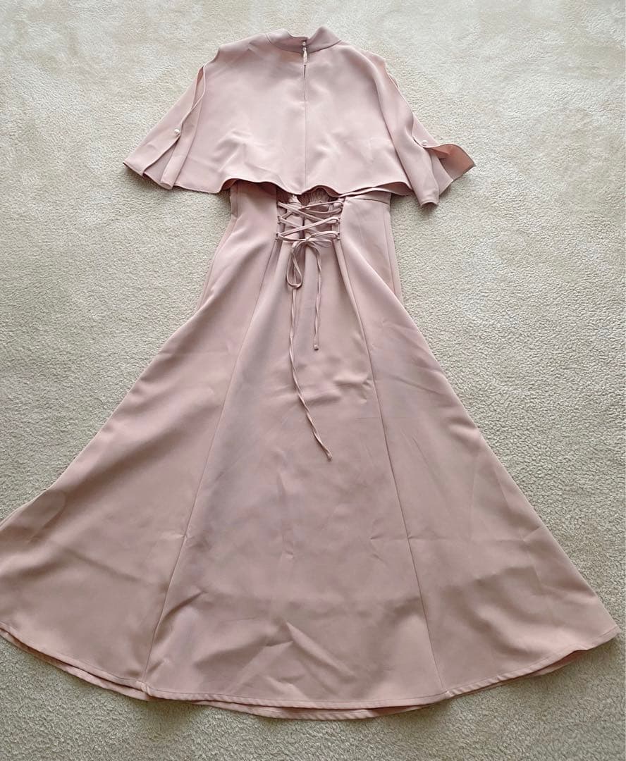 アンドクチュール♡ ケープレイヤードドレス