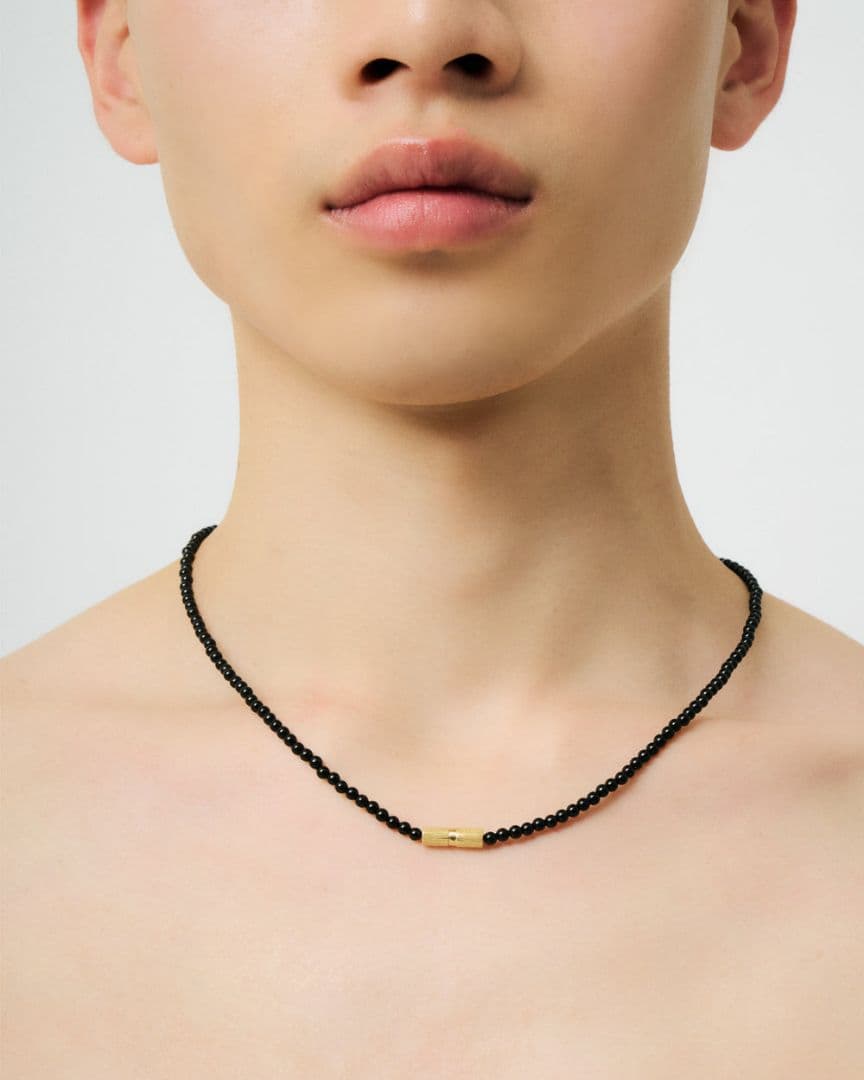 アクセサリー LORO amulet Onyx necklace unisex