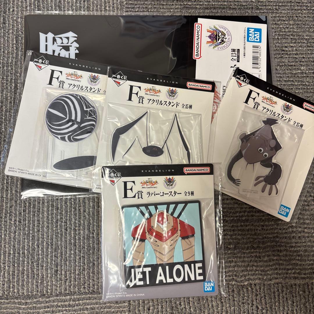 一番くじ　エヴァンゲリオン　ラストワン賞初号機　フィギュア+D賞 アスカ +ほか