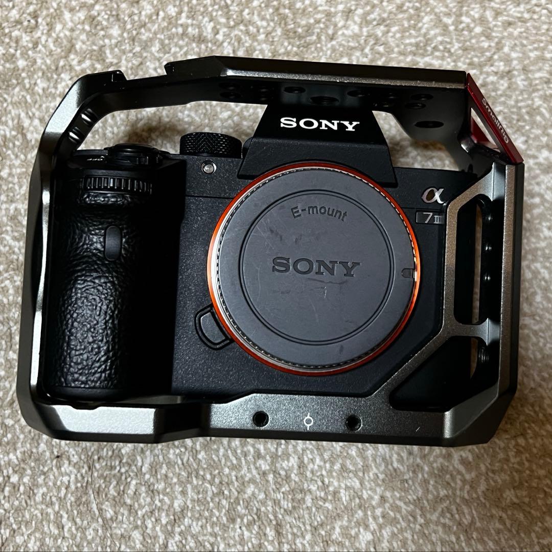 SONY α7Ⅲ ILCE-7M3 smallrigケージ　純正縦グリップ付き
