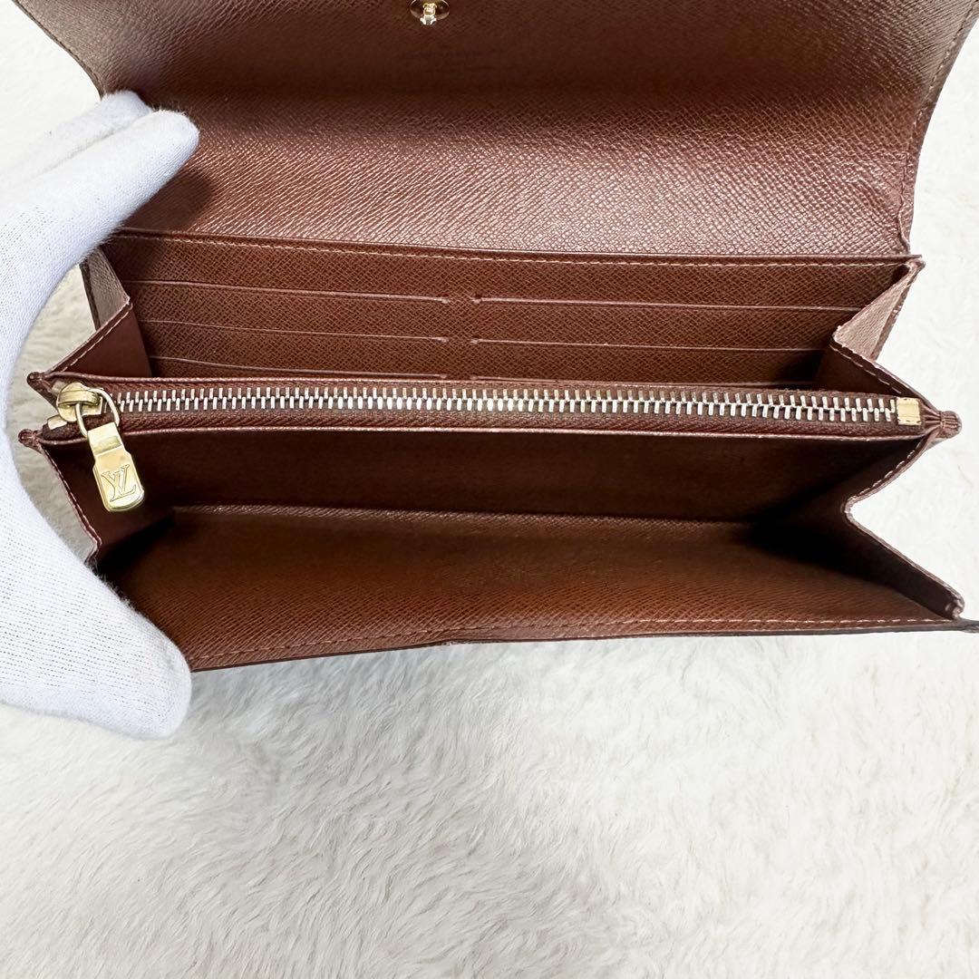 LOUIS VUITTON 長財布 ポルトフォイユサラ M61734 モノグラム