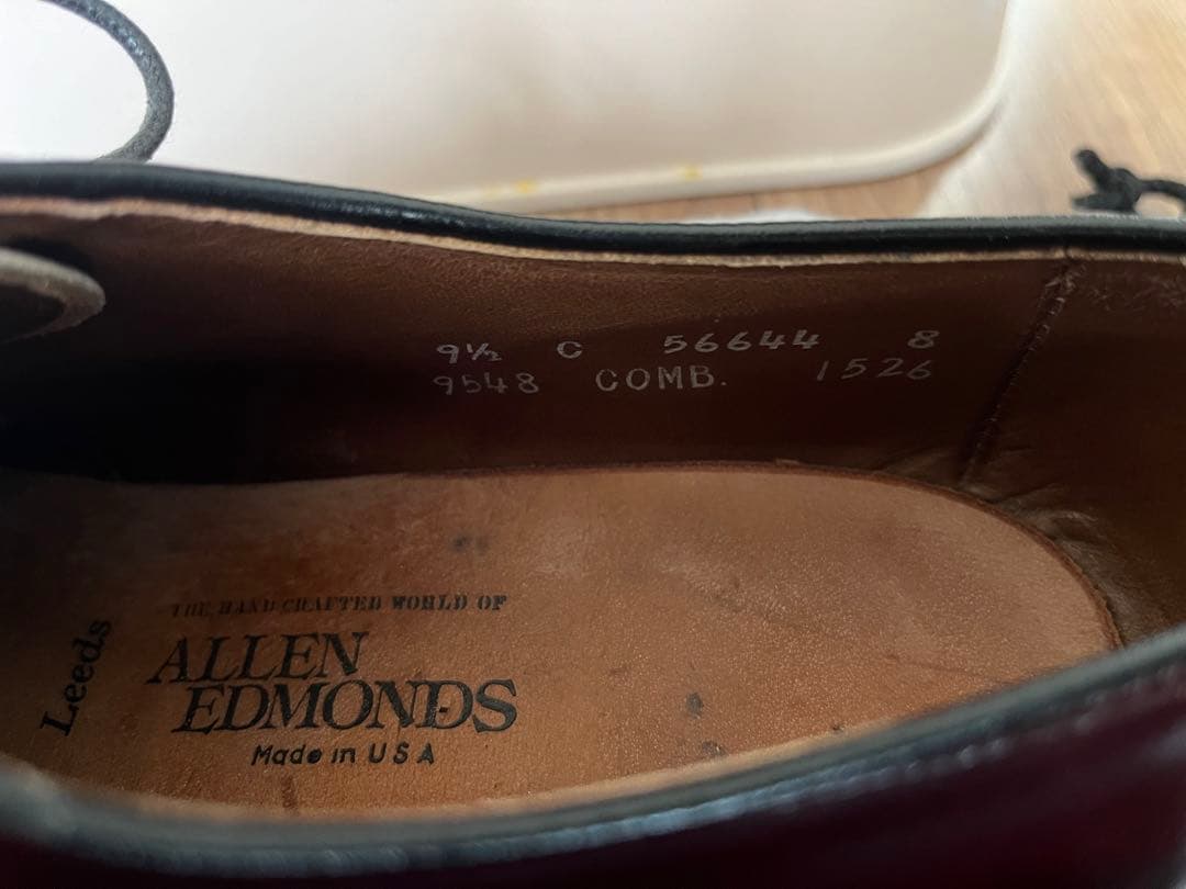 Allen Edmonds アレンエドモンズ　Leeds US 9.5C