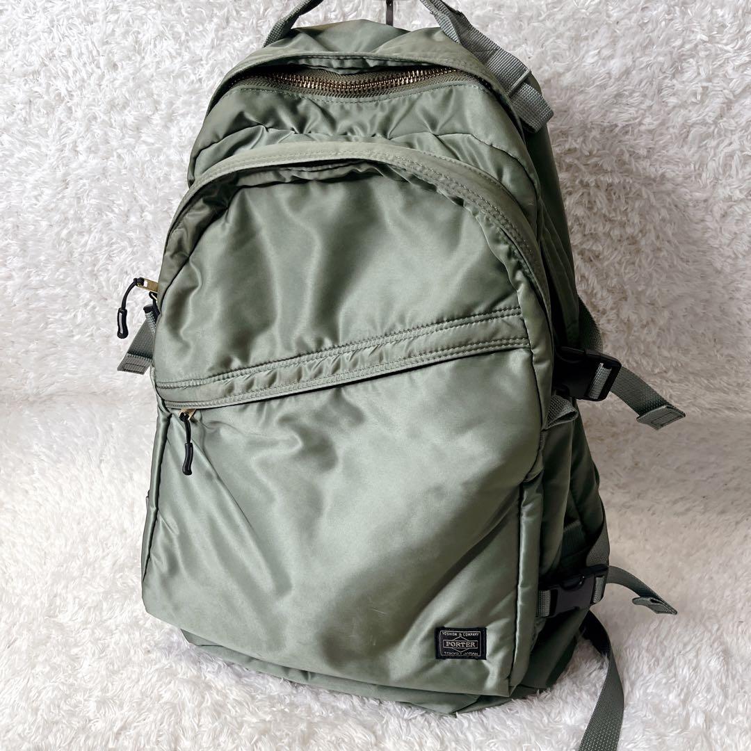 新型 ポーター タンカー セージグリーン XL バックパック 大容量 特大