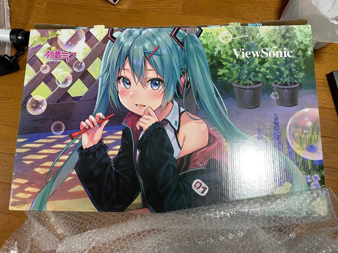 23.8インチ 初音ミク コラボディスプレイ VA2456-MIKU