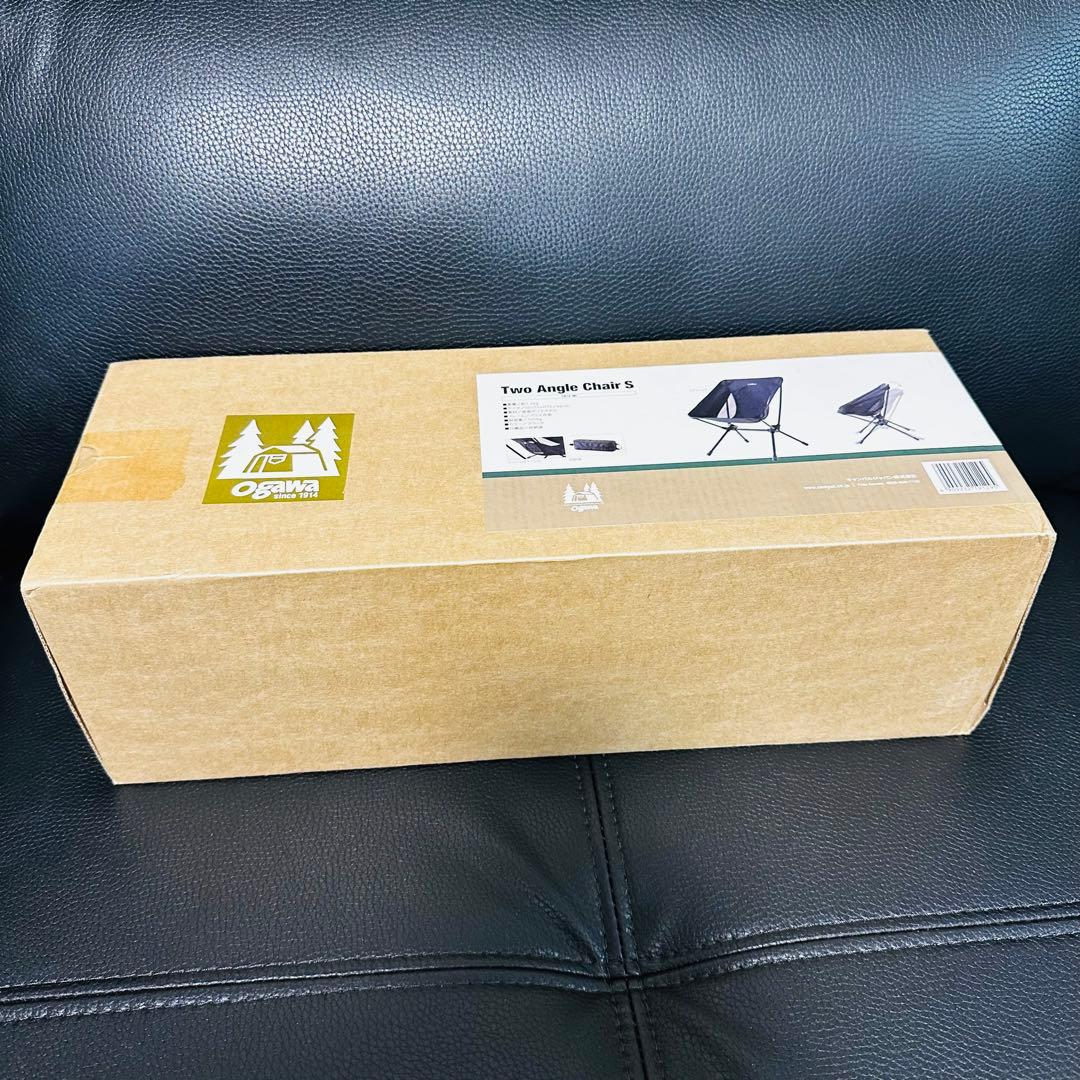 ogawa ツーアングルチェア S ブラック リクライニングチェア コンパクト
