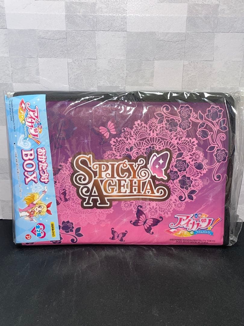 初期　希少　アイカツ　グッズ　バインダー　ピンクステージ　新品　レア　ブランド