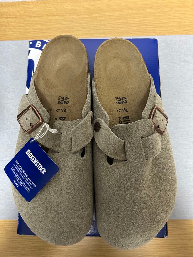 【新品・未使用】ビルケンシュトック ボストン トープ