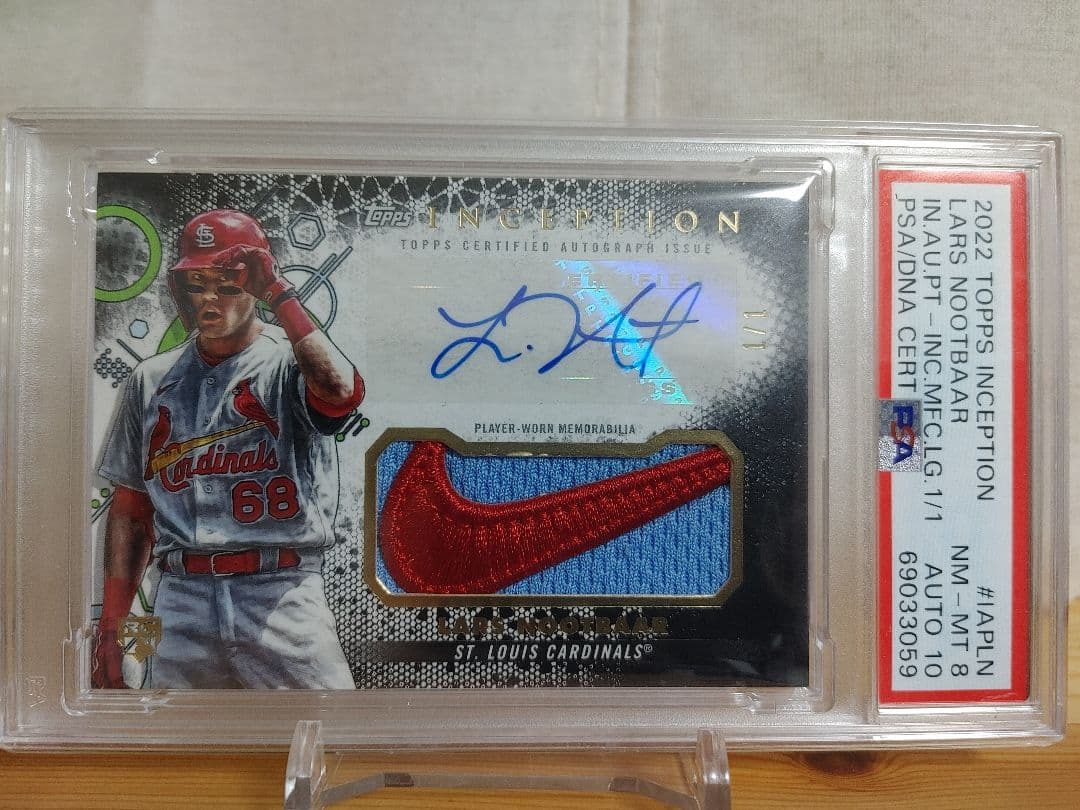 【1/1】ヌートバー　直筆サインカード　ルーキー　世界１枚限定