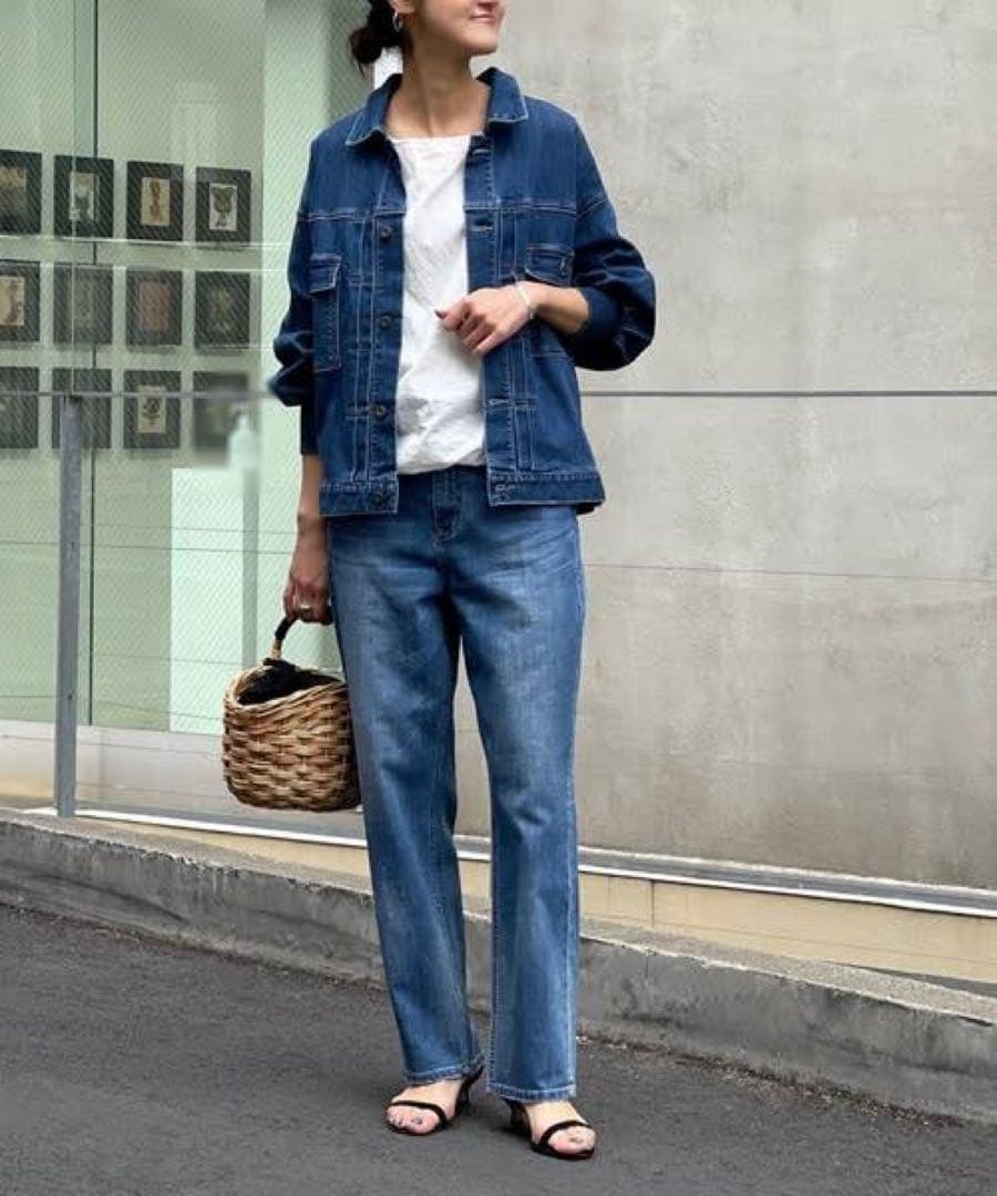 Beardsley パフスリーブデニムジャケット