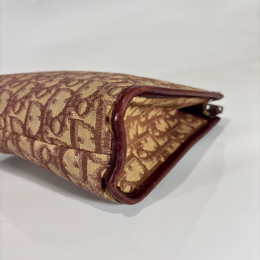 DIOR ディオール クラッチ セカンドバッグ トロッター柄 オブリーク