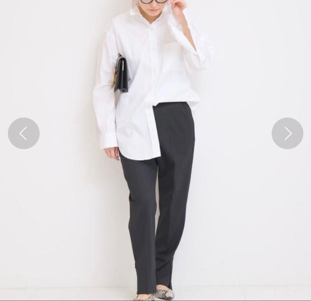 極美品♪ドゥーズィエムクラス Big Wash シャツ ゆったり オーバーサイズ