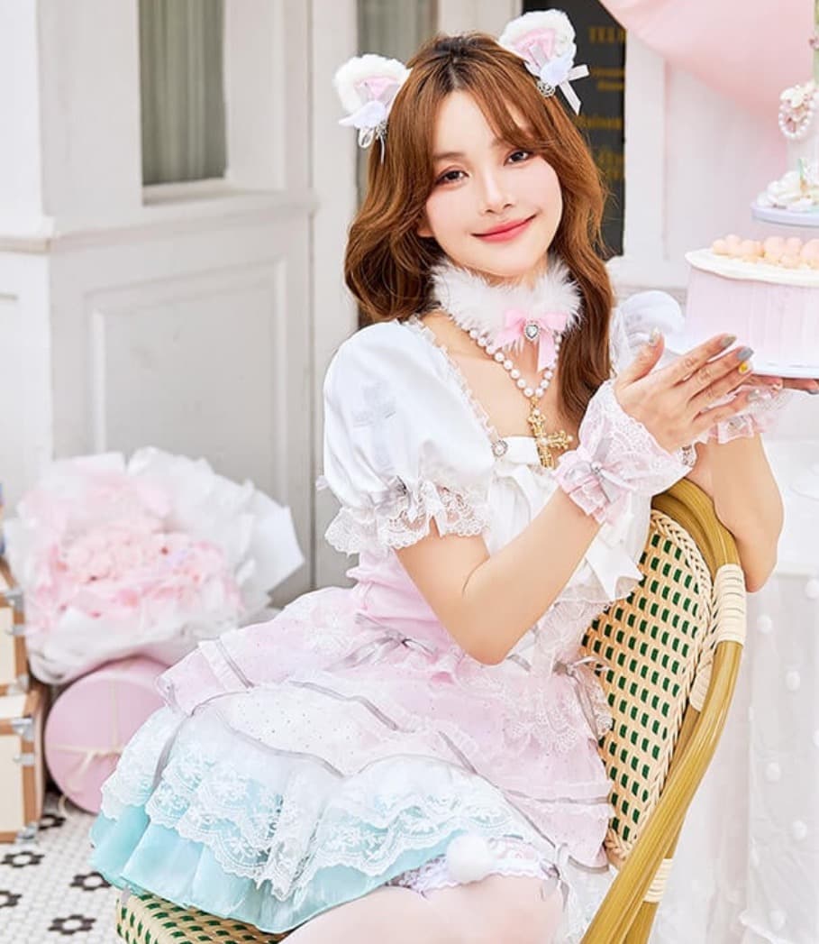 【マリームーン】シャルロットレースセラフィムキャット10点セット