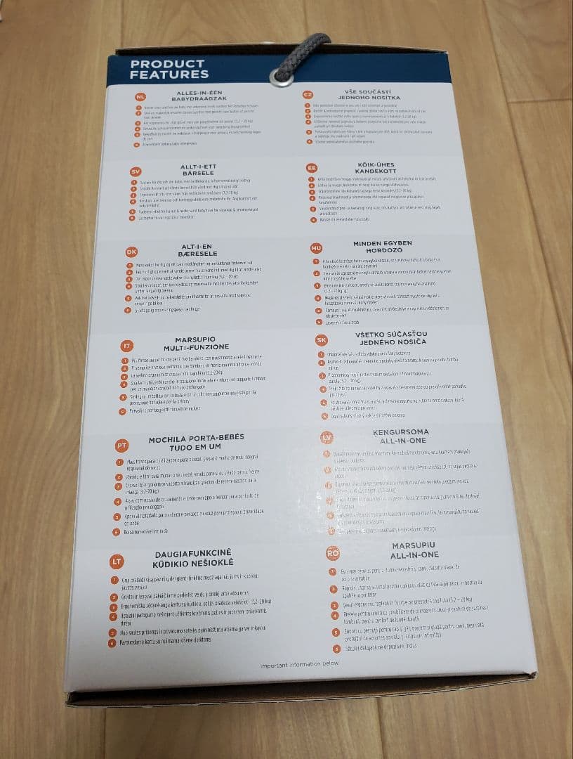 オムニ 360 クールエア メッシュ　エルゴベビー　パールグレー