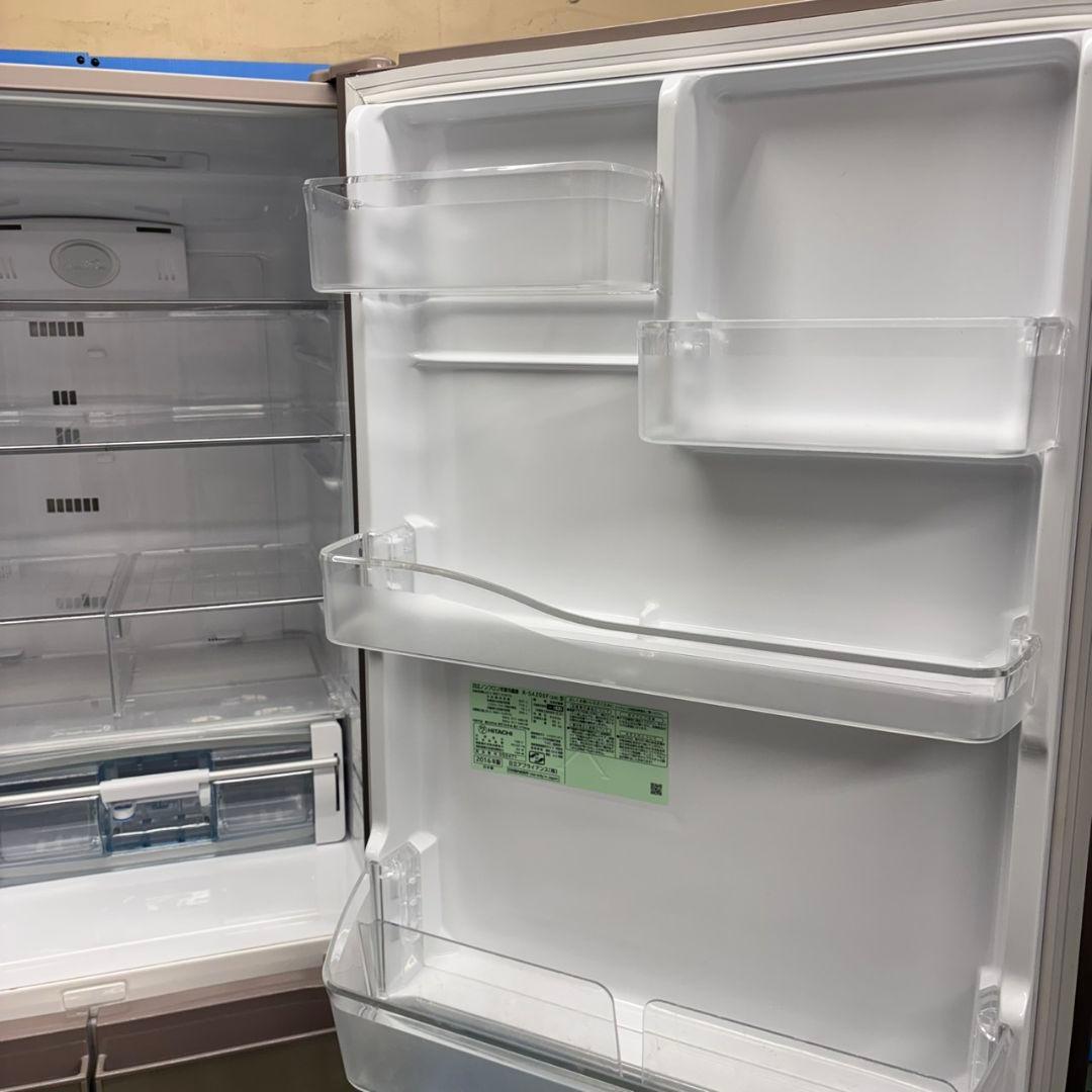 573 イチオシ　冷蔵庫　大型　400L強 ガラストップ　5ドア　半年保証付