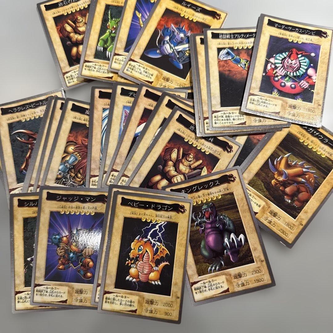 遊戯王　バンダイ版　青眼の白龍　カードダス　当時物　デッキケース付き