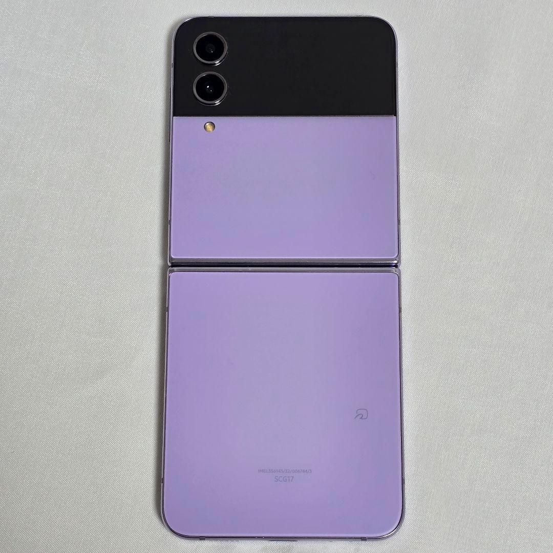 【新品同様】Galaxy Z Flip4 SIMフリー 判定○ au版 国内版