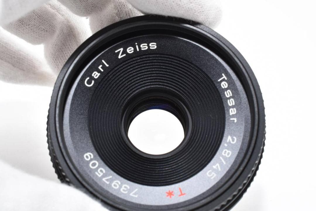 ★極美品付属品多数Carl Zeiss Tessar 45 2.8 T* MMJ