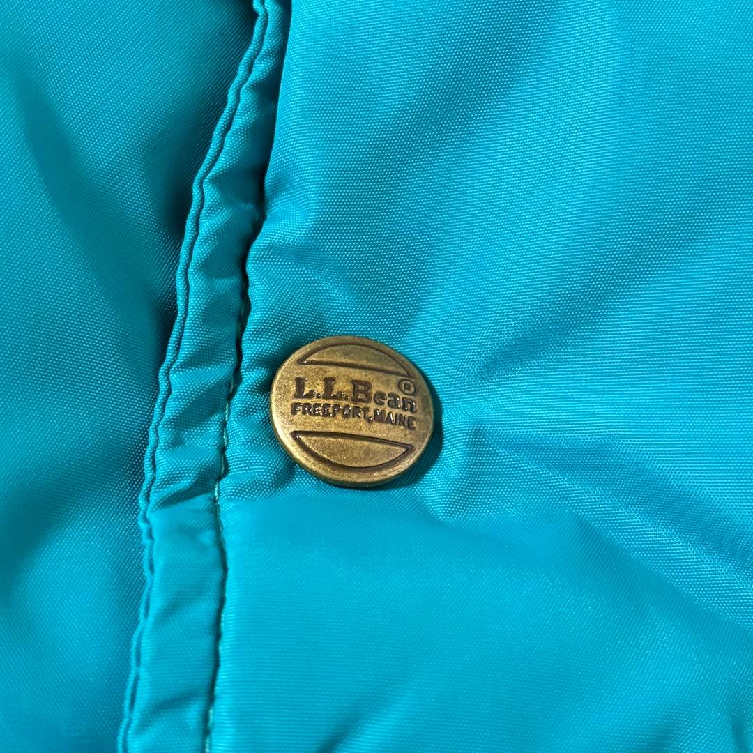 80's ビンテージ エルエルビーン ダウン ベストM 旧タグ USA製 トート