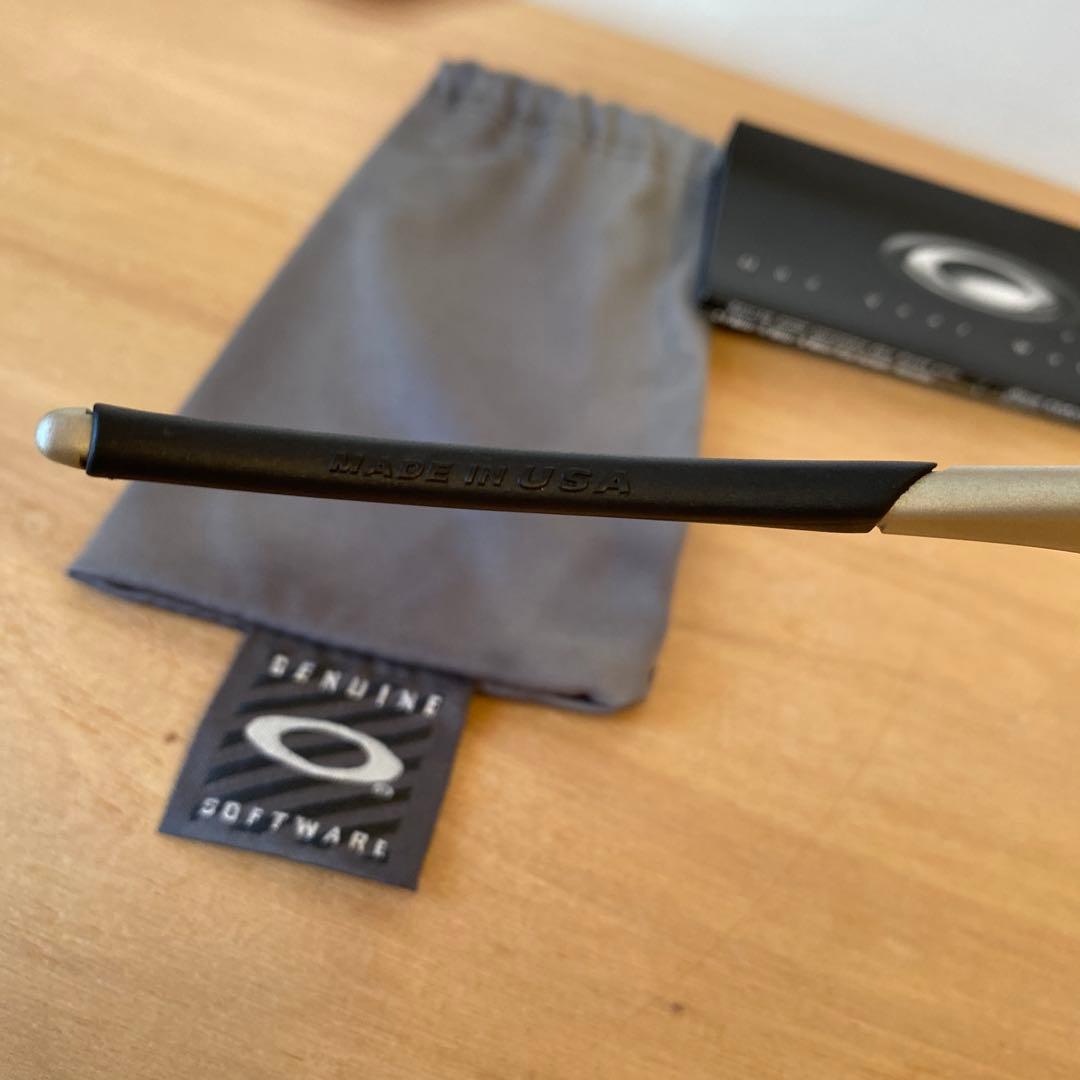 激レア　偏光　Oakleyオークリー ハーフジャケット　ビンテージサングラス