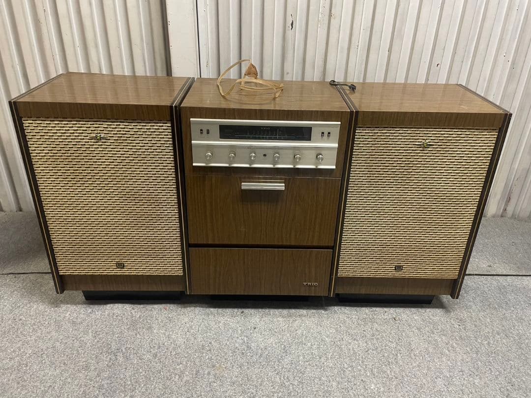 現状品 TRIO ST-740X WX-110 真空管アンプ ジャンク