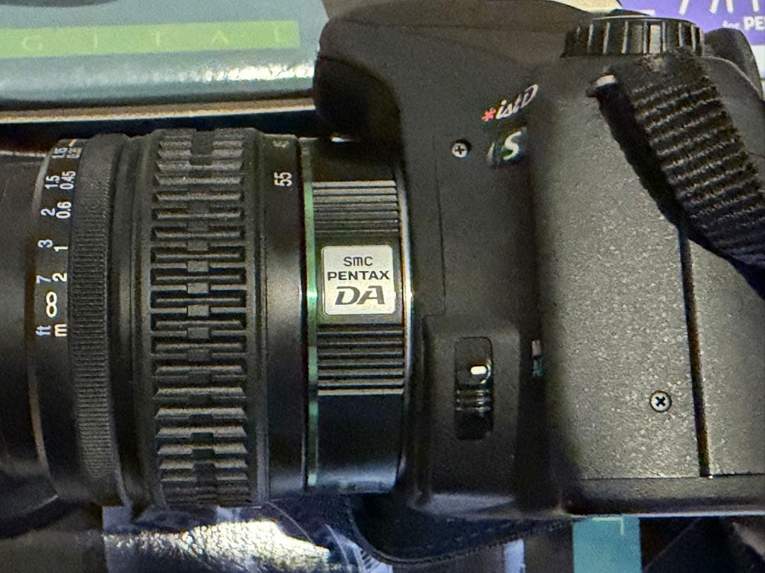 PENTAX *ist DS レンズキット SMC 18-55mm SDカード付