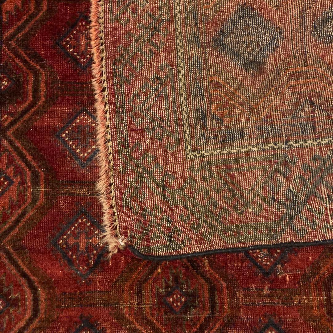 Ku！ビンテージvintageトライバルラグ ★職人の手仕事 ★トルクメン