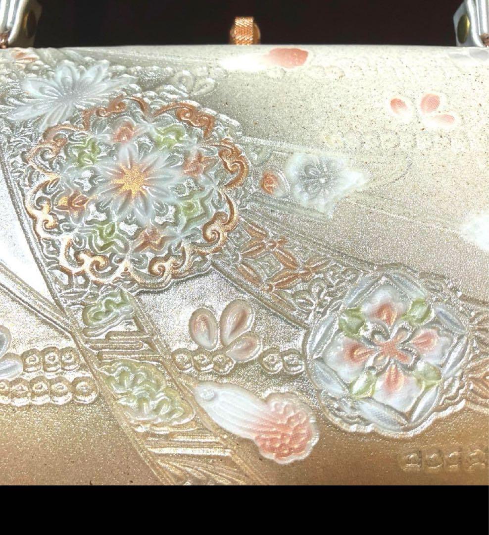 ⭐️【未使用】 世美庵 草履バックセット 礼装 フォーマル 日本製 銀 ピンク 花