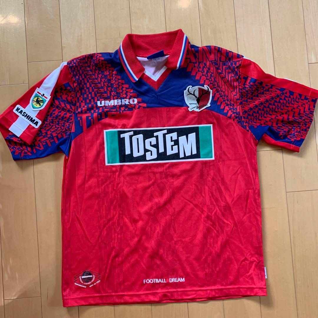 鹿島アントラーズ　ANTLERS Umbro サッカーユニフォーム背番号なし