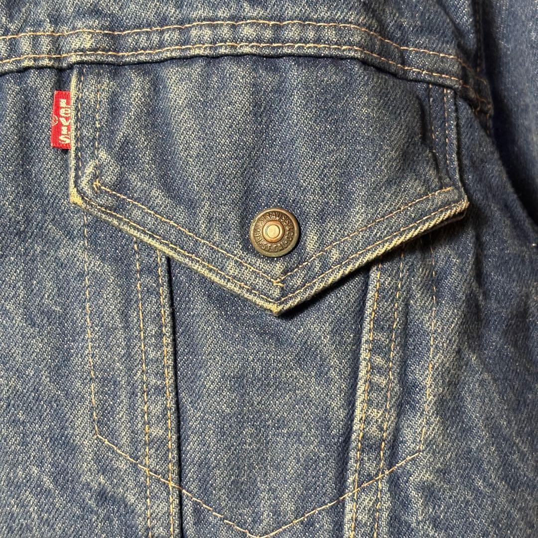 Levi’s　ボアジャケット　デニム　70605　70s　USA製　古着