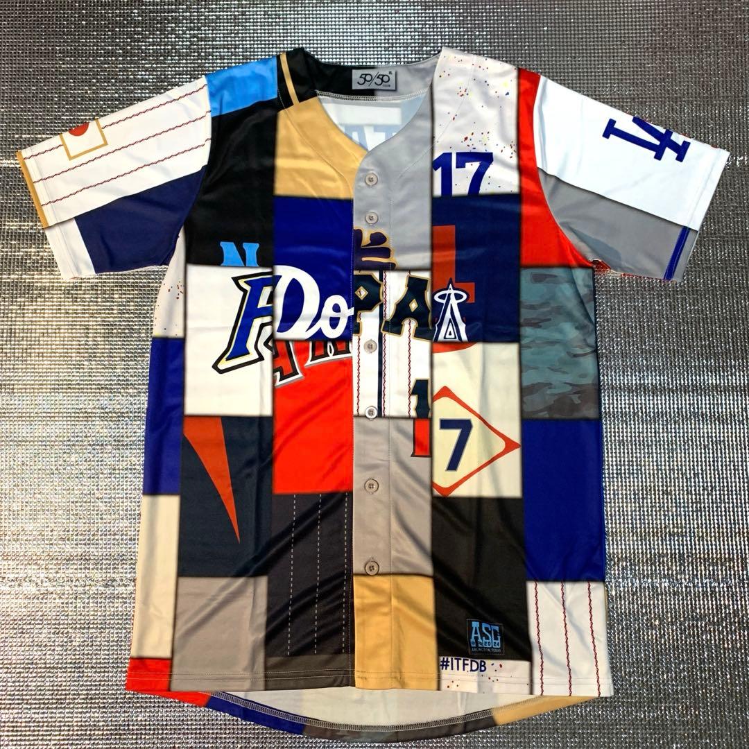 超希少　大谷翔平　50/50 CLUB　歴代ミックスデザインユニフォーム　非売品