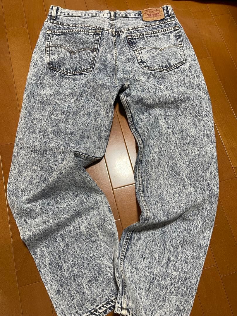 Levi's 501 chemical wash 90s USA製 W38L32