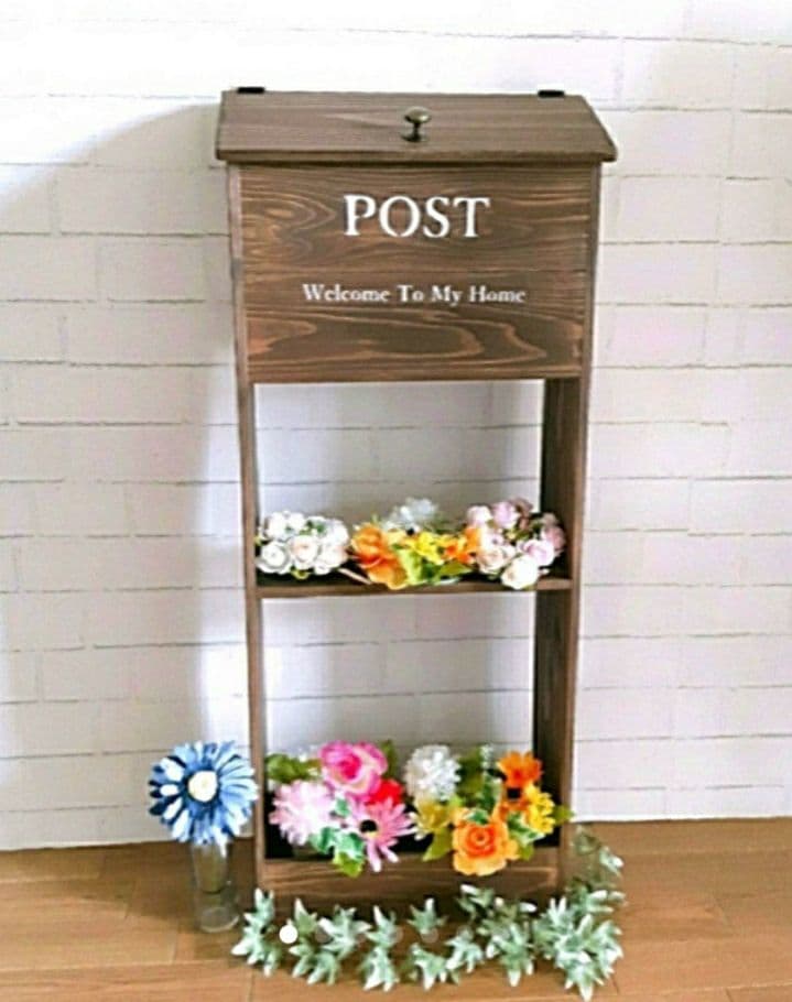 【置型】アンティークポスト(Ｌ)専用