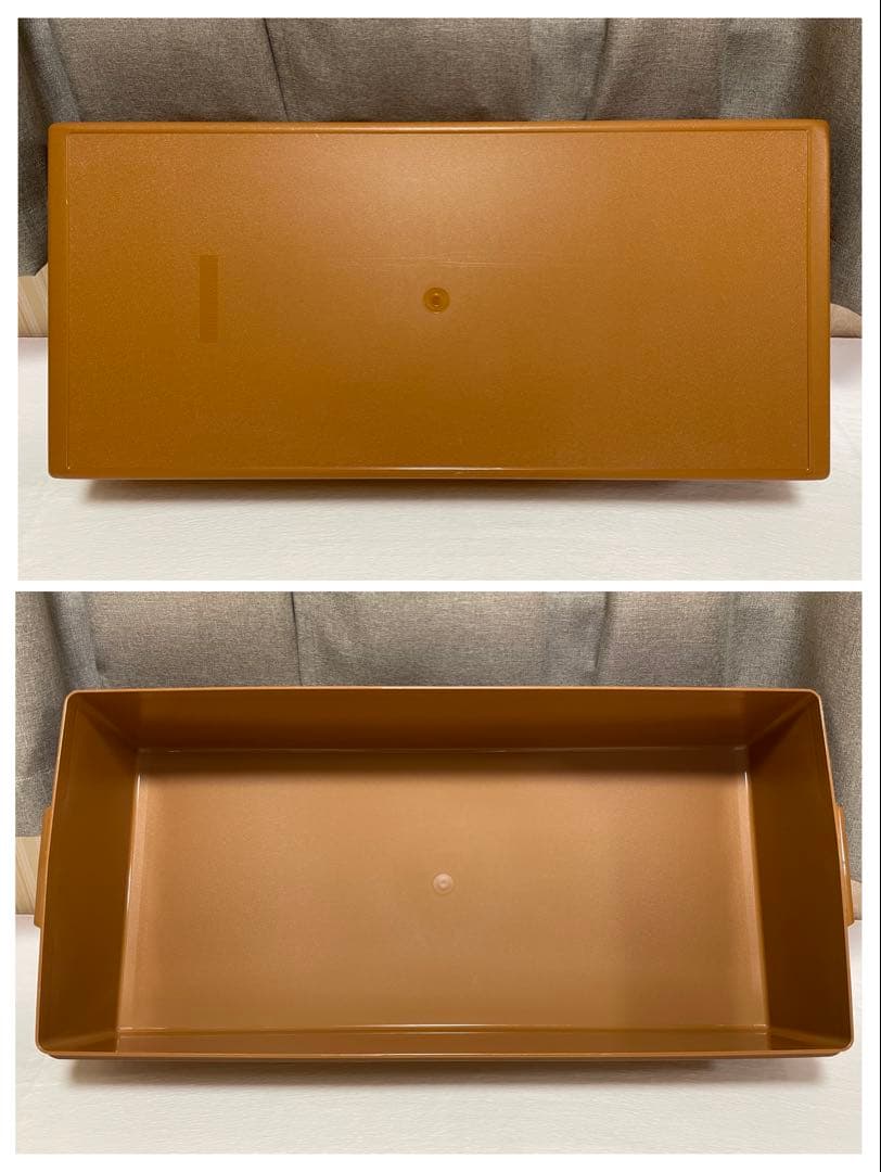 4個セット/タッパーウェア/ロング/スーパーケース/衣装ケース/収納ボックス②