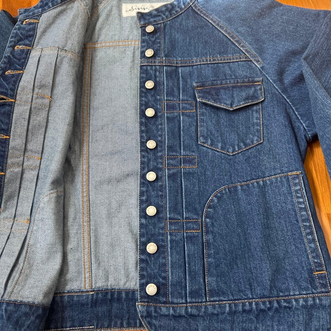 sisisi comfort 40デニムジャケット レディース