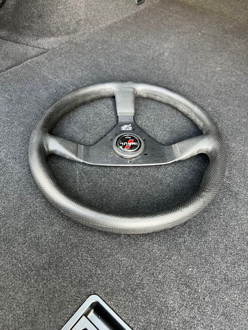 当時物 星野 インパル IMPUL MOMO モモ 913 ステアリングホーン付