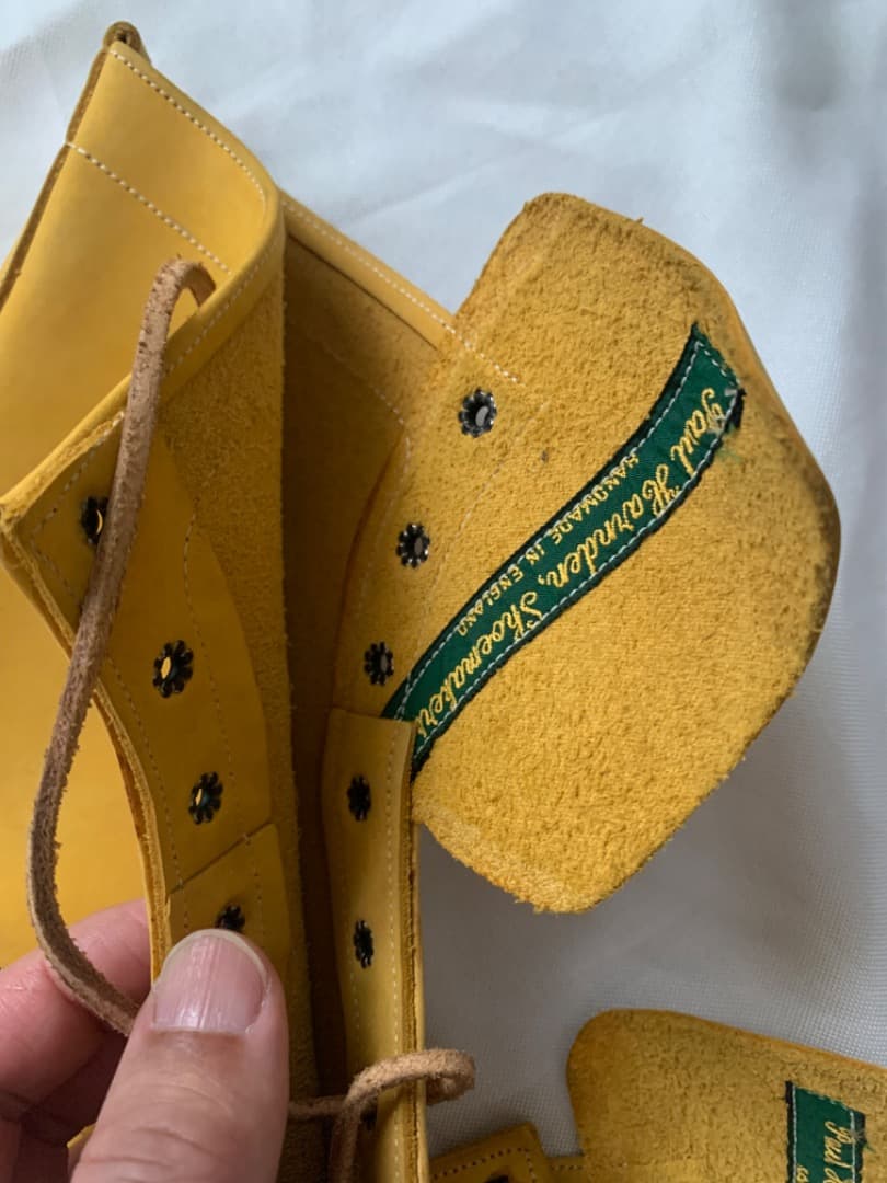 超レア　ポールハーデン　ヌバックブーツスパッツ