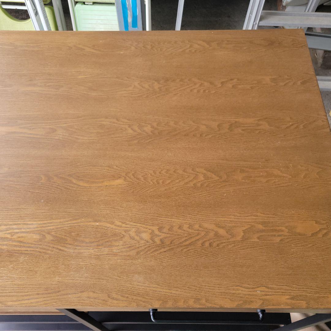 インダストリアル風 LOWYA Clamo カウンターテーブル 幅120cm