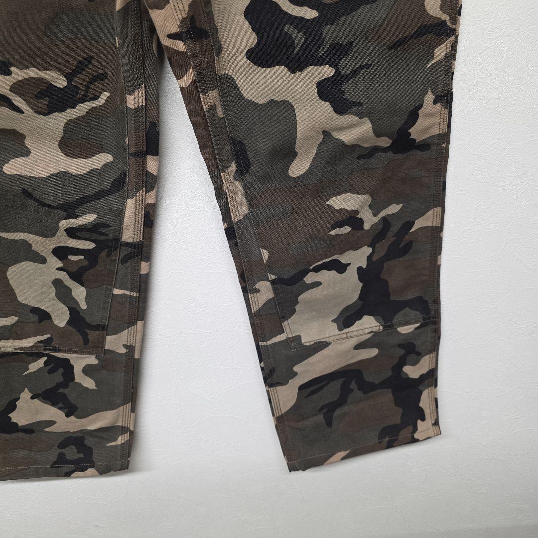 90s～00s カーハート　ダブルニー　超希少！ ウッドランドカモ　迷彩