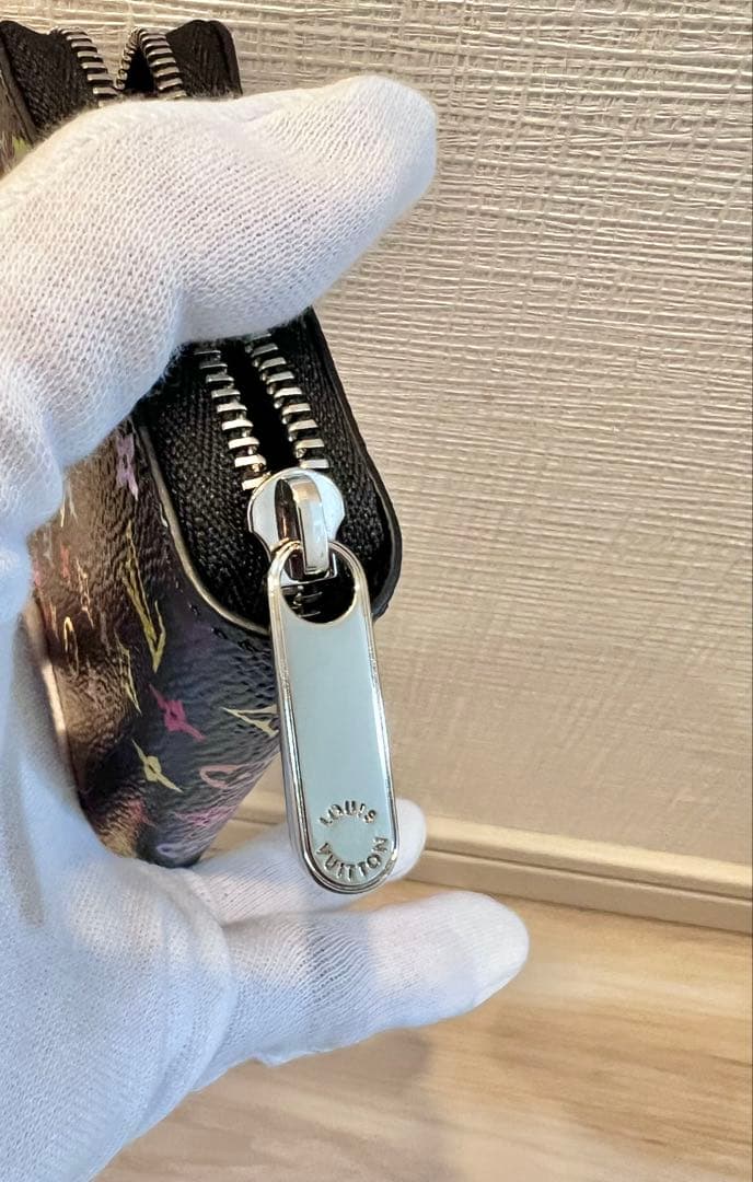 ルイヴィトン モノグラム マルチカラー ジッピーパース 村上隆　美品✨