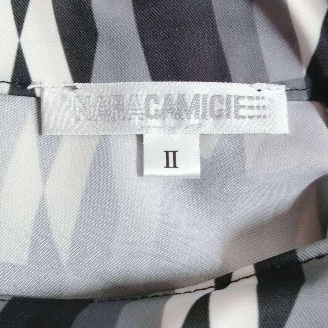 【極美品25300円】ナラカミーチェ♦️N柄リボンタイワンピース