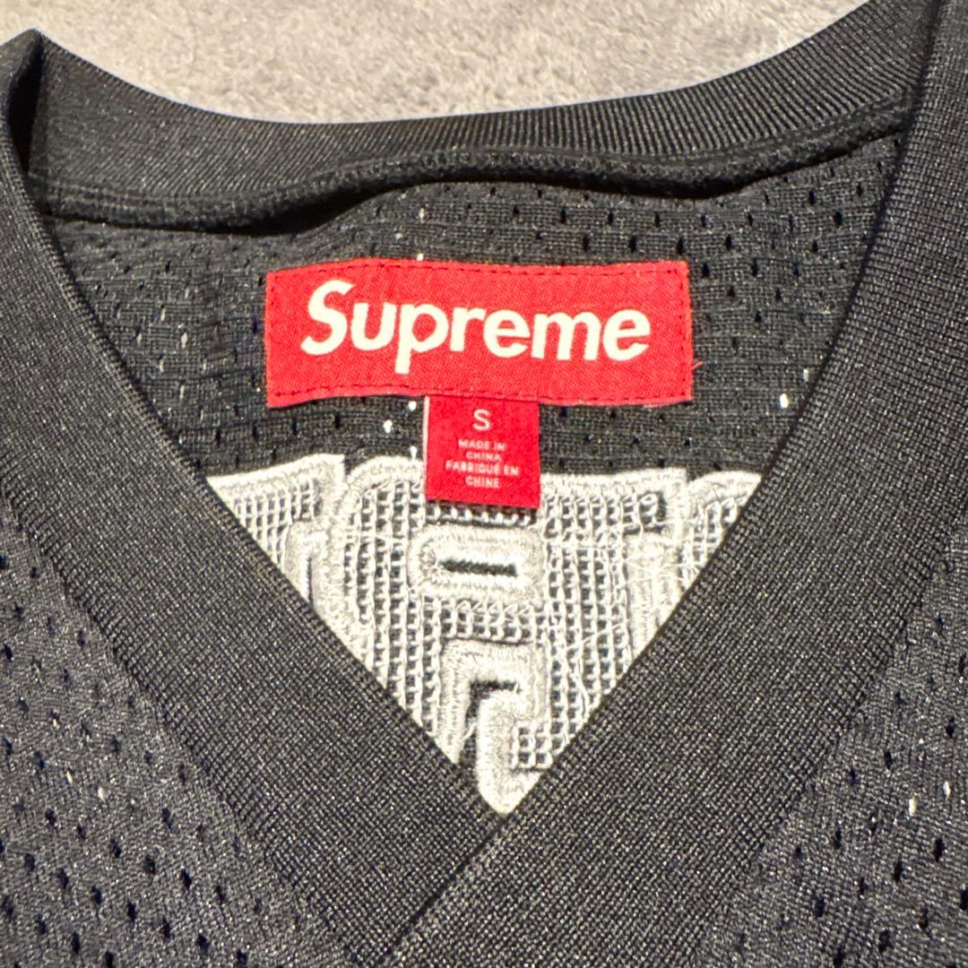 【新品S】Supreme Sequin Football Jersey