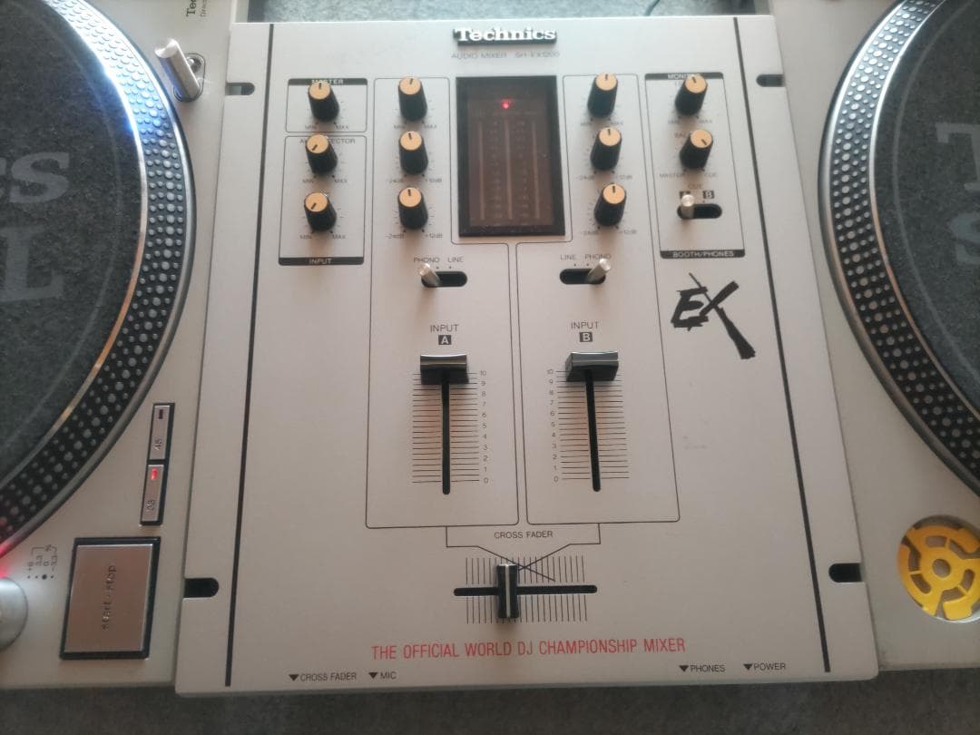 テクニクス TECHNICS SL-1200MK3D×2 SH-EX1200×1
