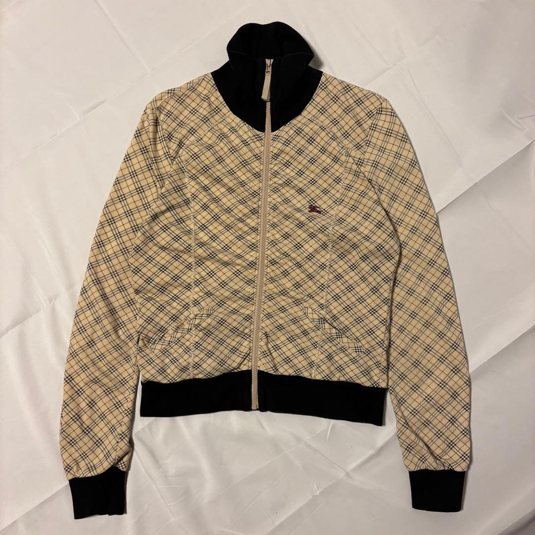 BURBERRY blue label 古着　 チェック柄 ジャンパー 38
