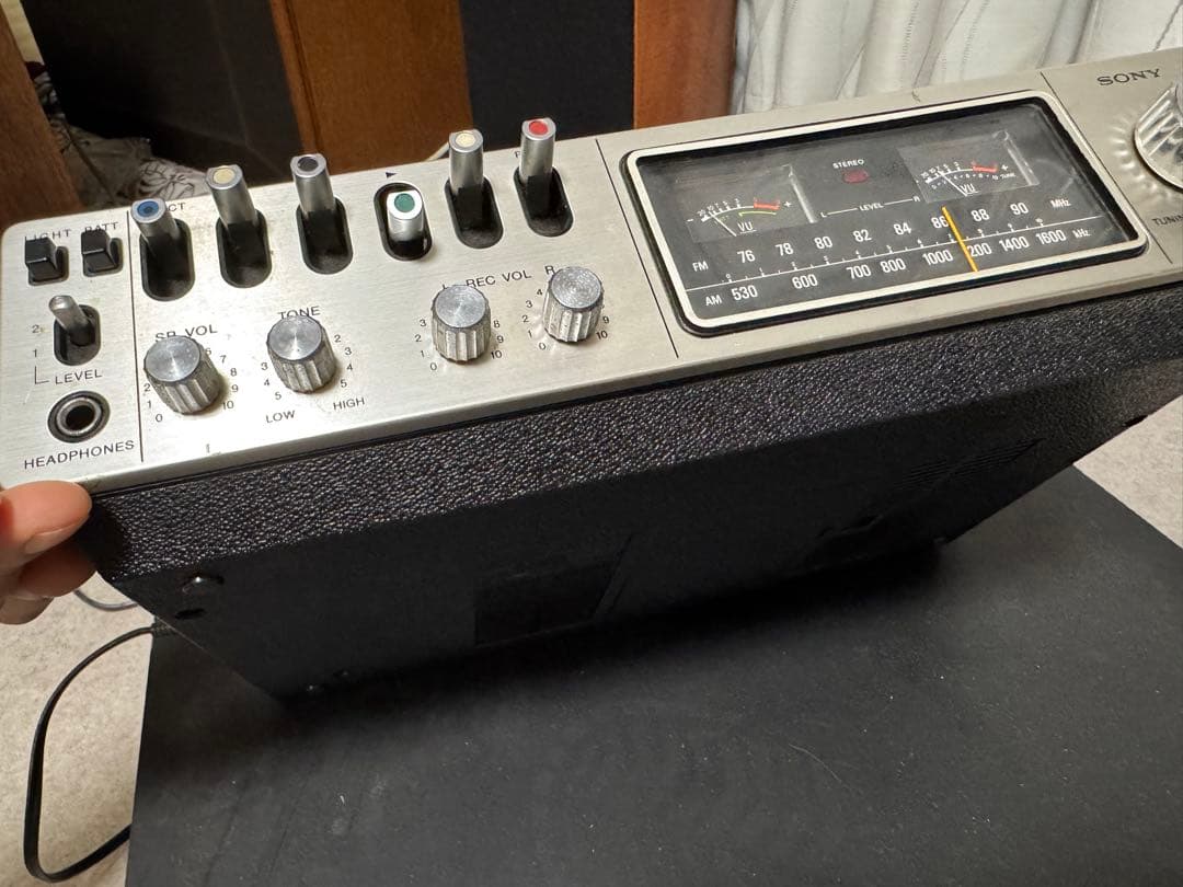 SONY CF-2700 AM/FMラジオ・テープレコーダー動作確認済み