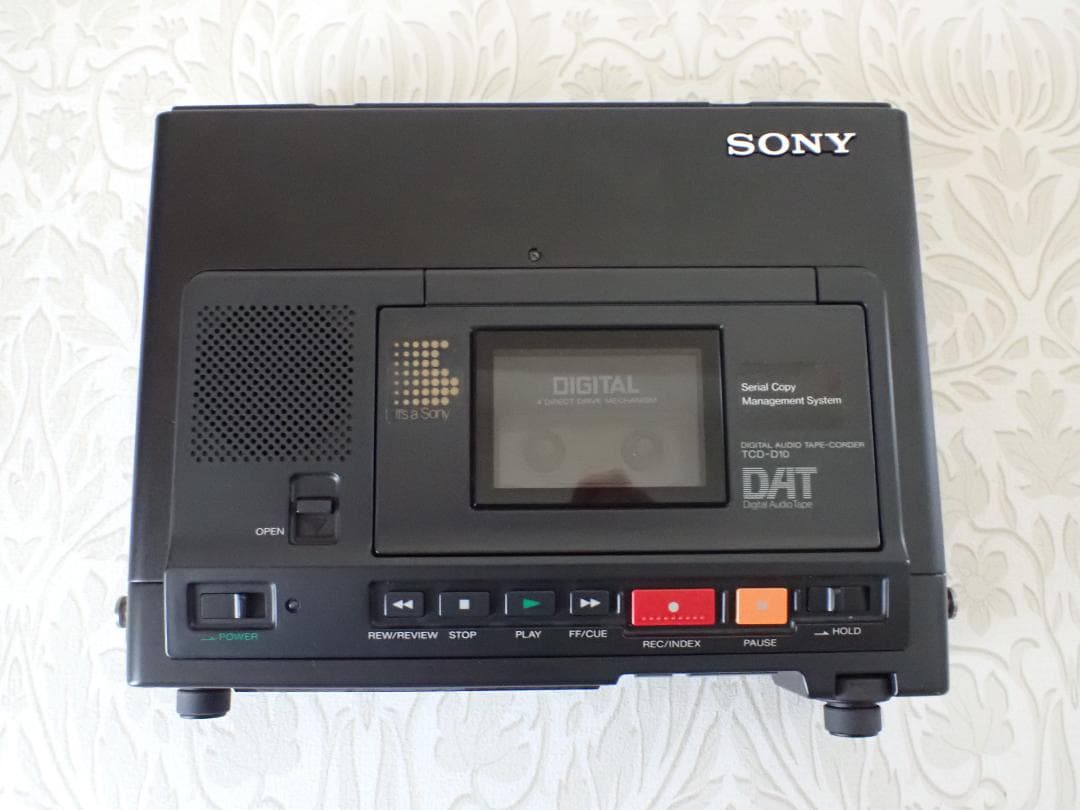 SONY TCD-D10 DAT デンスケ　美品なれどテープ走行せず