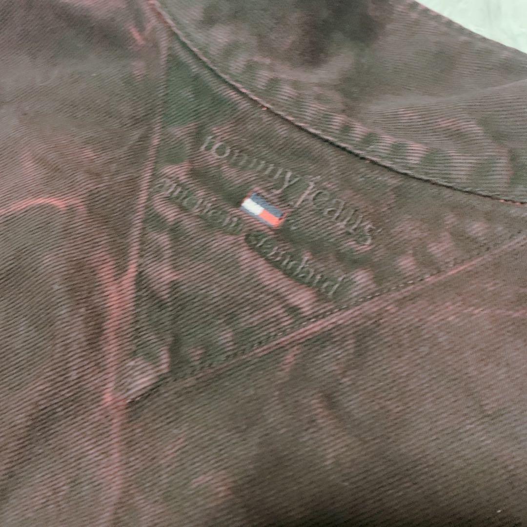 トミーヒルフィガー ガーメントダイ デニム トラッカージャケット Mサイズ