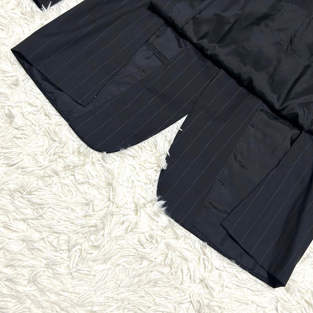 美品　ジョルジオアルマーニ　スーツセットアップ　48 チャコールグレー系