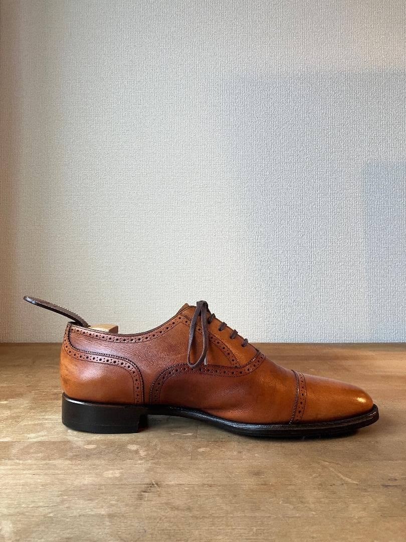 REGAL 27.5cm ドレスシューズとベルトセット（シューツリー付き）